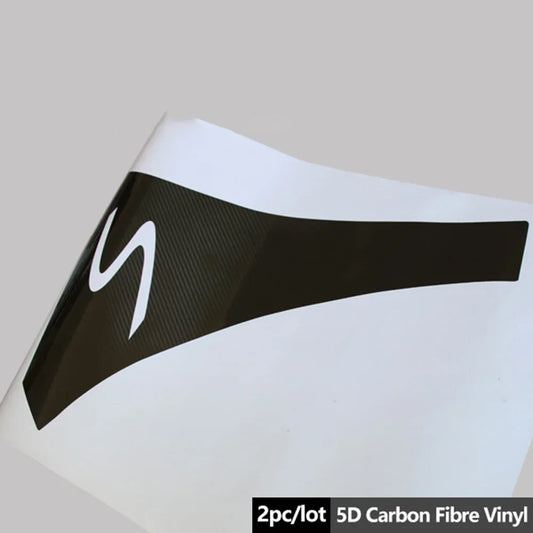For Mini Cooper S One D JCW R56 Hatchback 2 Pcs Union Jack Car Fender 5D Carbon Fiber Vinyl Sticker Auto Body Decals Accessories