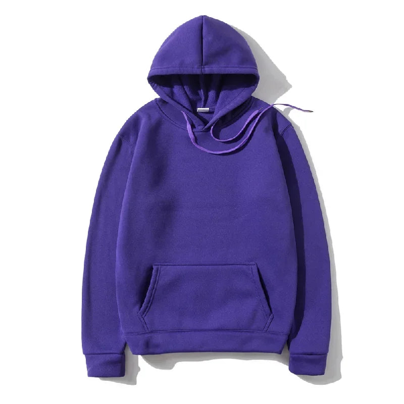 Unisex Hooded Pocket Hoodie Sweatshirt For Casual Fitness