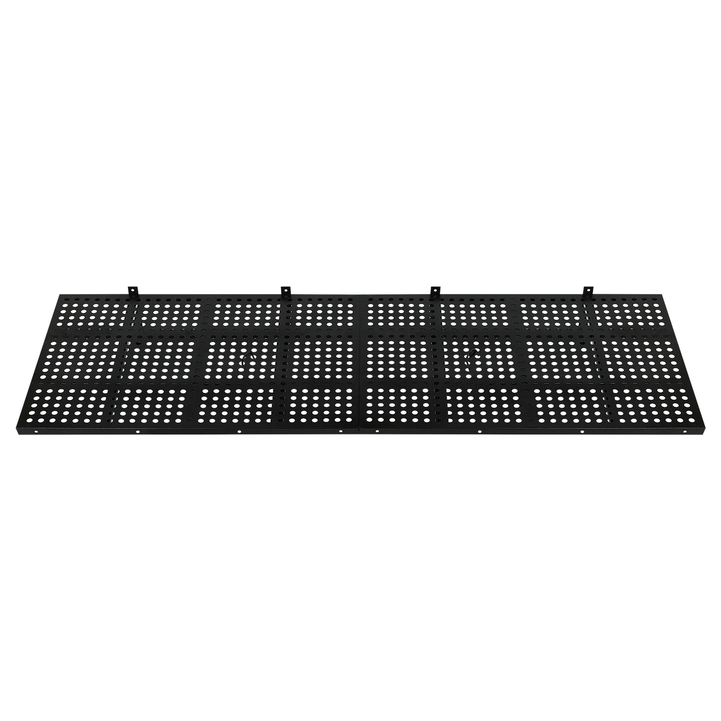 Garage Wall Shelf Storage Rack with Hooks for Organization