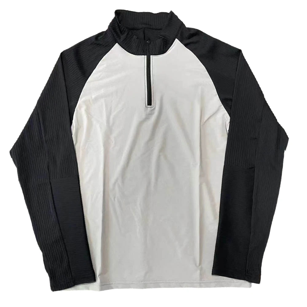 FIVQC Men Running Fitness Training Sweatshirt Jacket