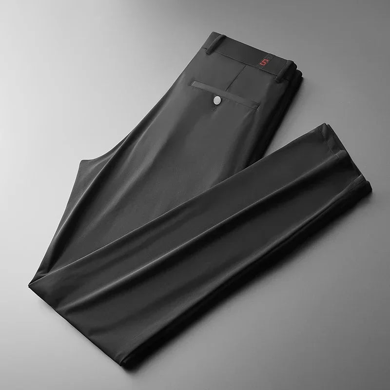 TFETTERS Fashion Ice Silk Casual Pants for Men