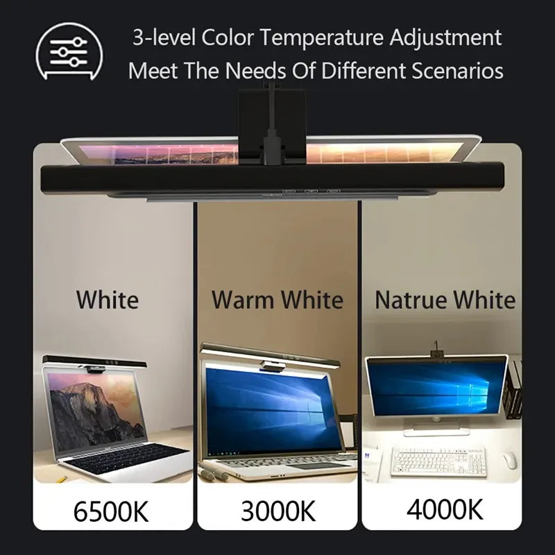 Dimmable LED Desk Lamp Monitor Light Bar for Reading