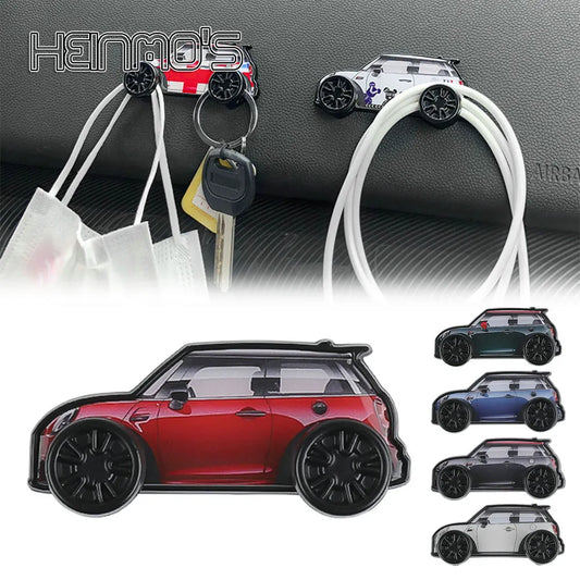 Mini Cooper Car Model Hook Adhesive Dashboard Holder Bracket