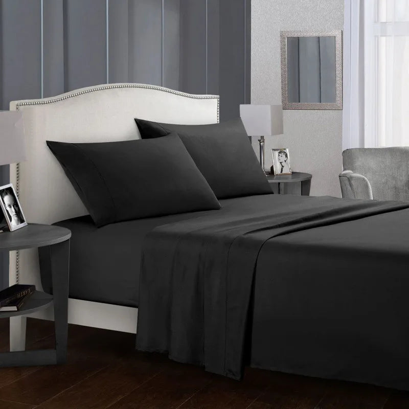 Solid Bed Linen Set for Comfortable Sleep Experience