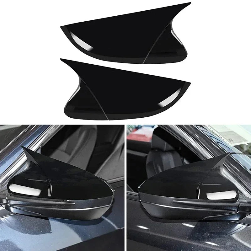 Horn Style Side Mirror Cap Cover for Honda Civic 10th Gen