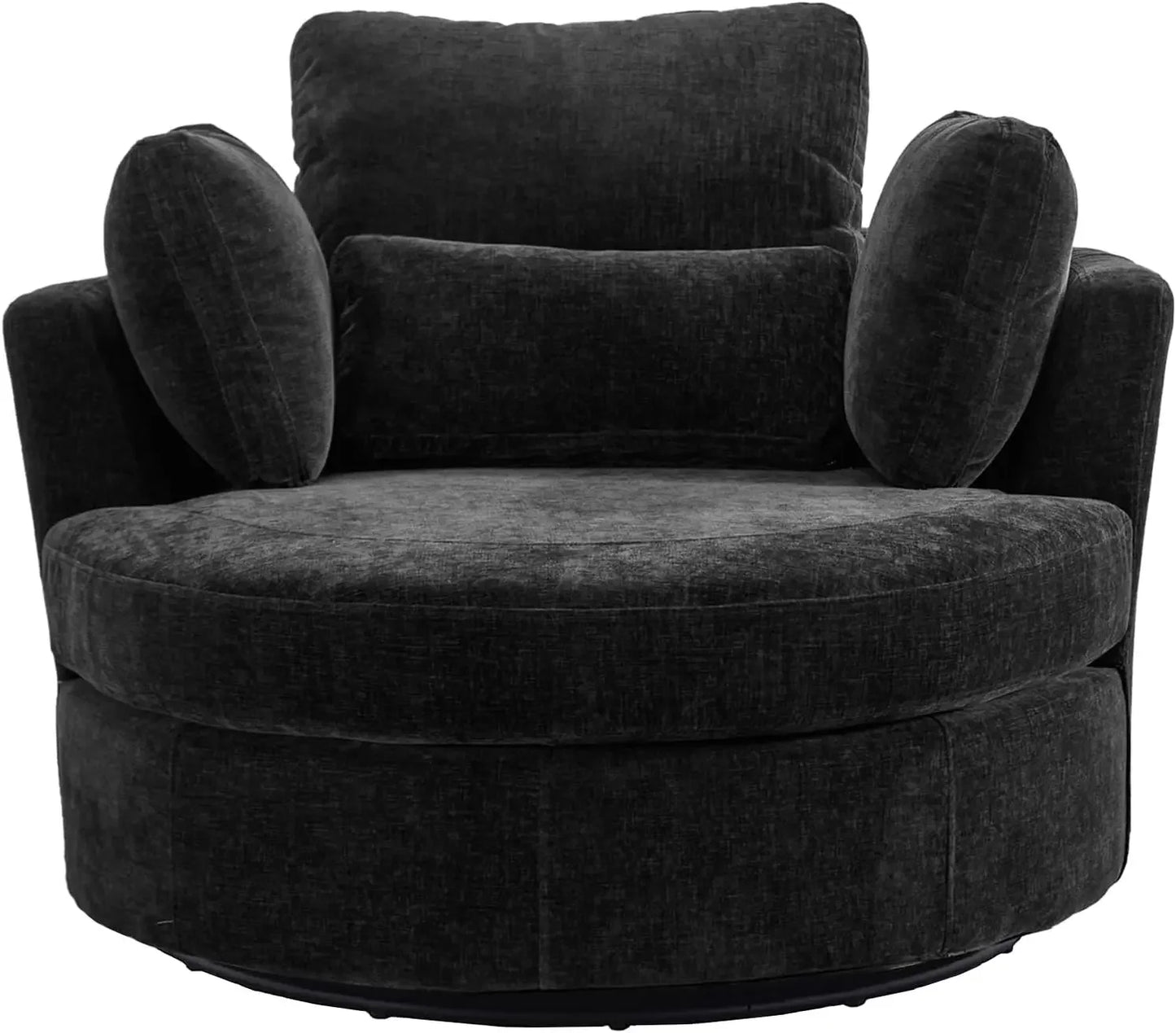 Modern Swivel Accent Barrel Chair for Stylish Living Spaces