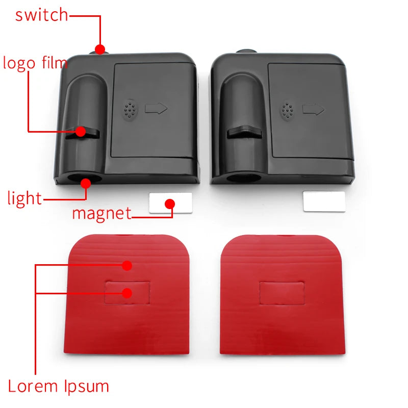 Toyota LED Car Door Welcome Light Laser Projector Logo