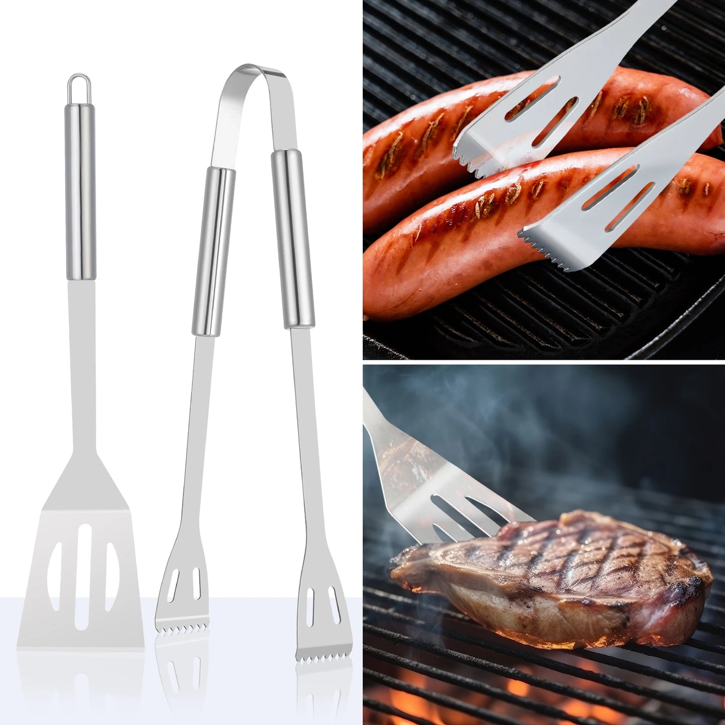 Guangdong Barbecue Utensils Set Heavy Duty Stainless Steel