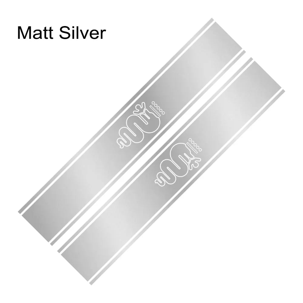 2PCS Car Side Body Stickers Decal For Alfa Romeo Giulia Giulietta 159 156 MITO Stelvio 147 Sportiva Duetto GT Tuning Accessories