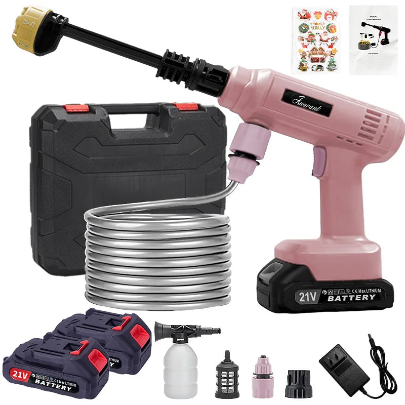 Power Blaster Plus Cordless Pressure Washer For Car Cleaning