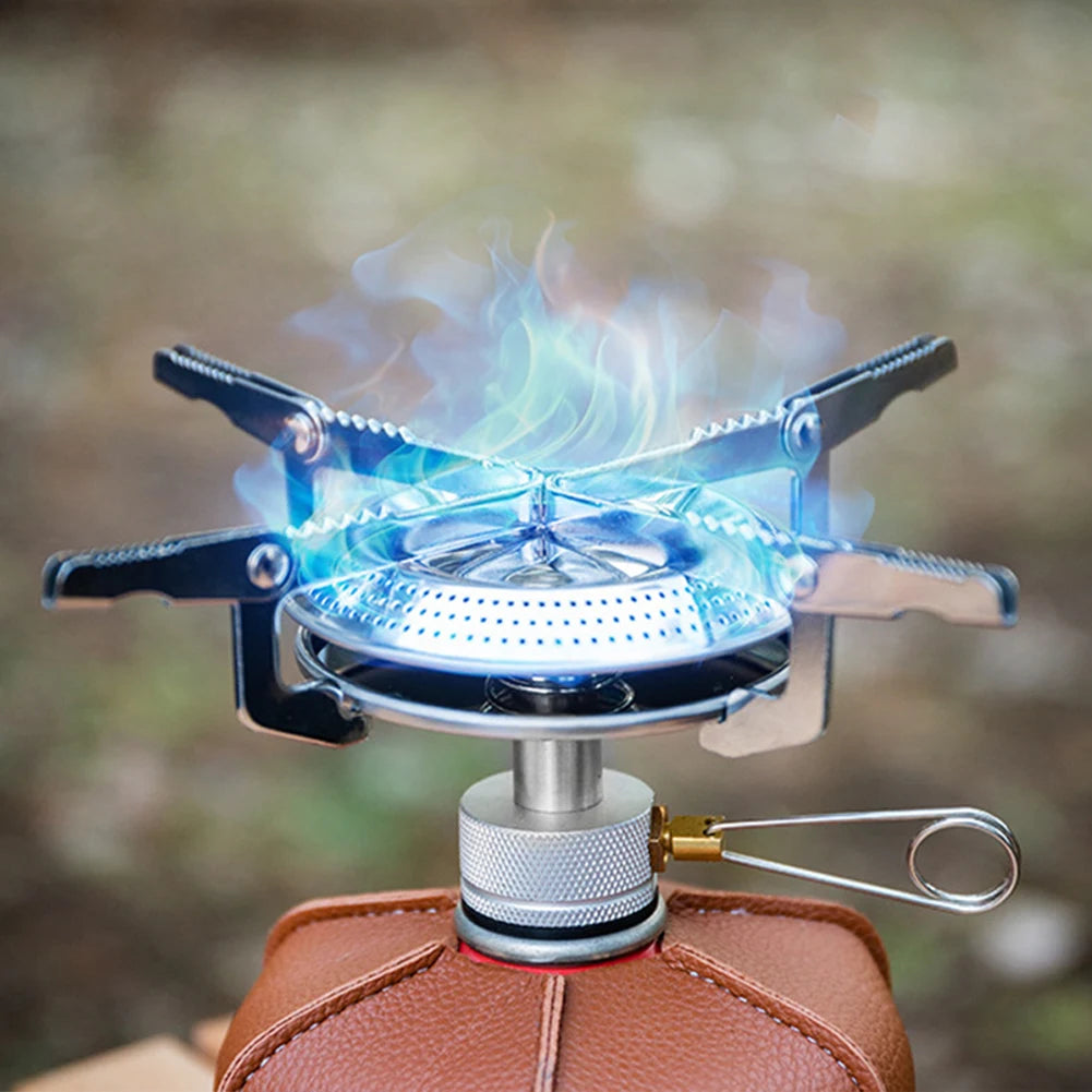 Portable Outdoor Camping Gas Stove with Storage Bag