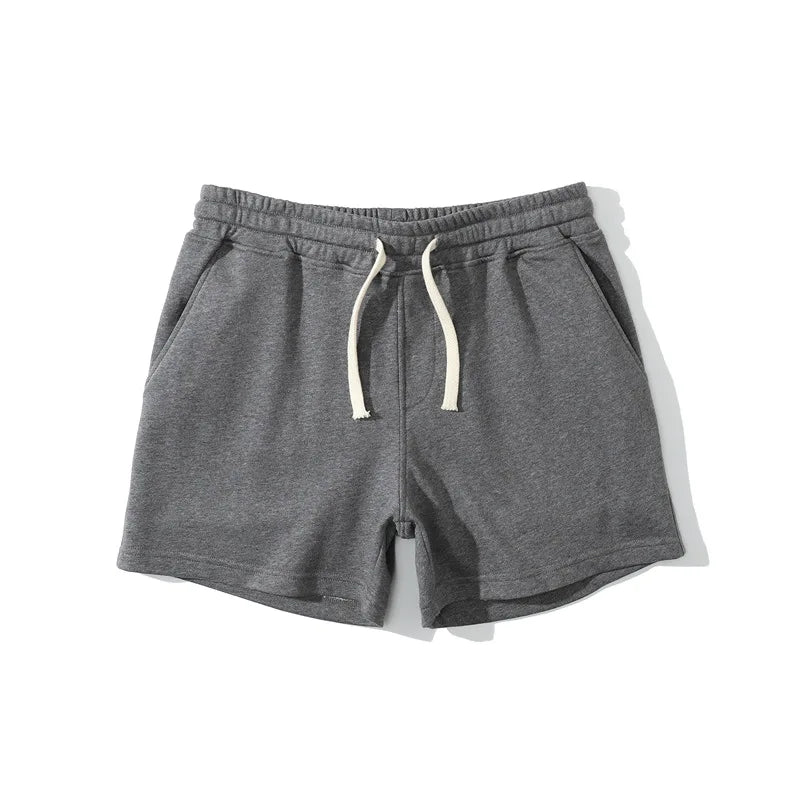 Youongwear Men's Cotton Breathable Gym Running Shorts