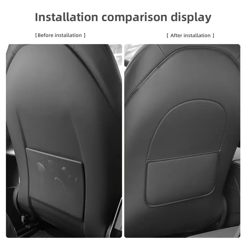 Tesla Model 3 Y Car Seat Back Protective Mat Anti Scratch