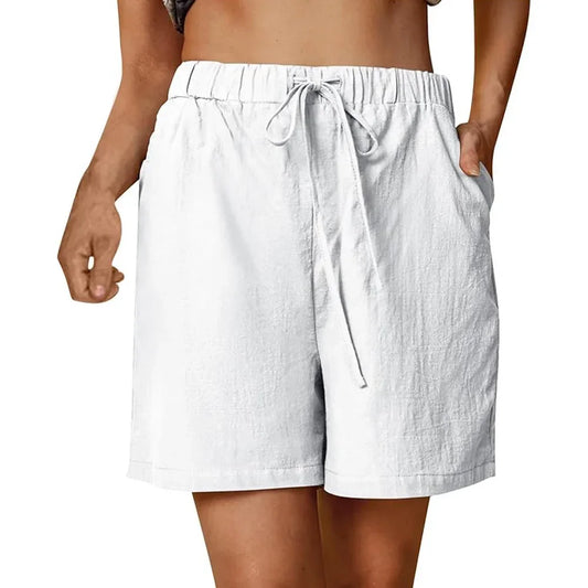 Women's Casual Drawstring Shorts for Summer Outdoor Activities