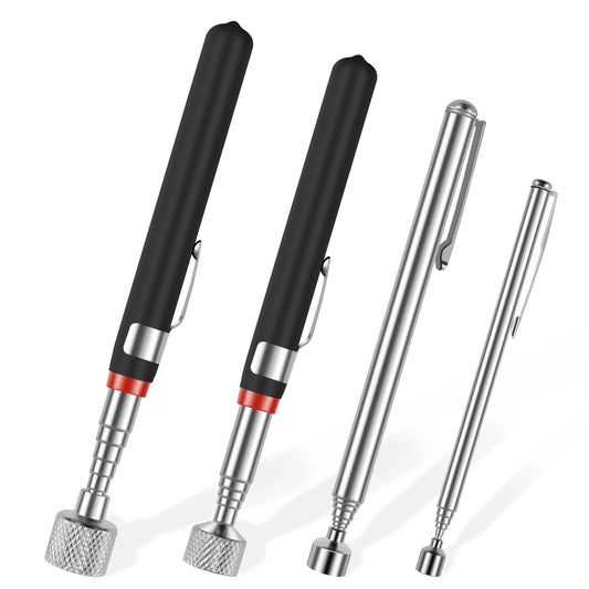 TooriseDIY Telescoping Magnetic Pickup Tool 4 Pack