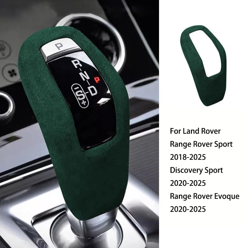 Alcantara Suede Gear Shift Knob Cover For Land Rover