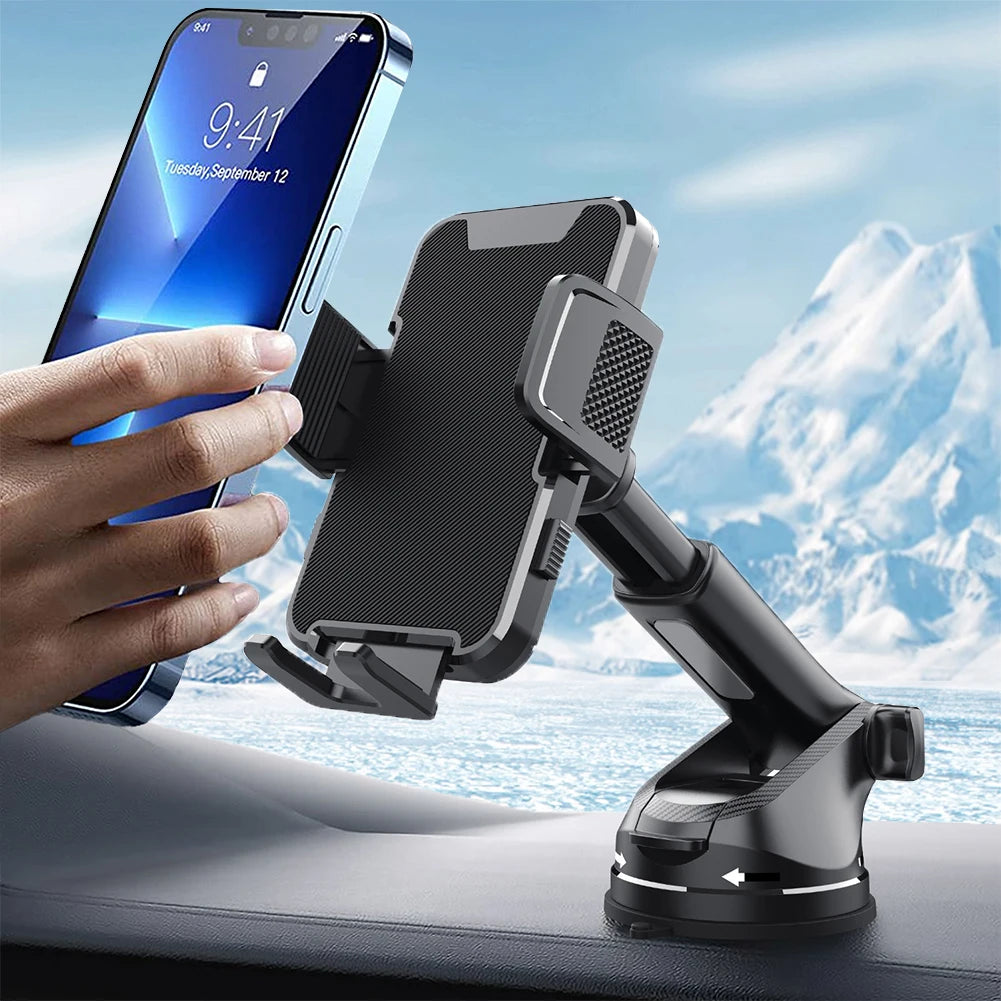 VKTECH Gravity Sucker Car Phone Holder 360 Degree Rotation Dashboard