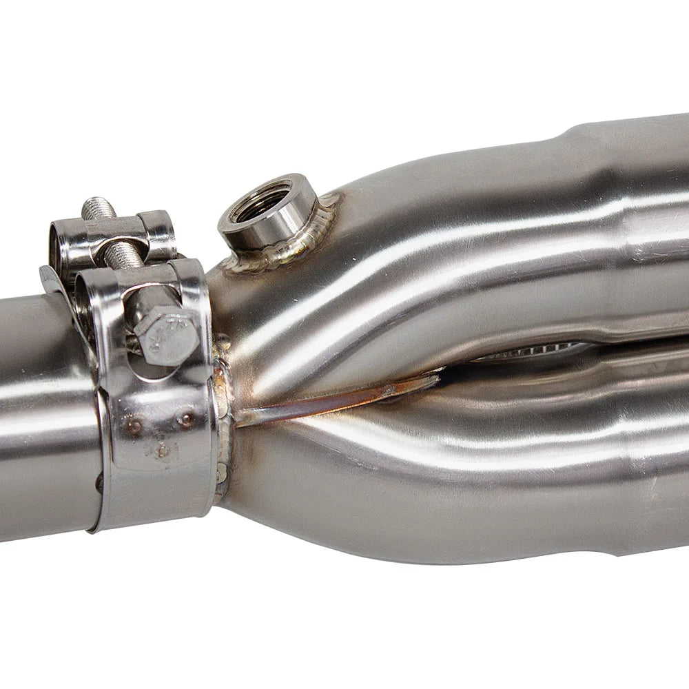 Choice Kawasaki Ninja Exhaust Front Link Pipe Stainless