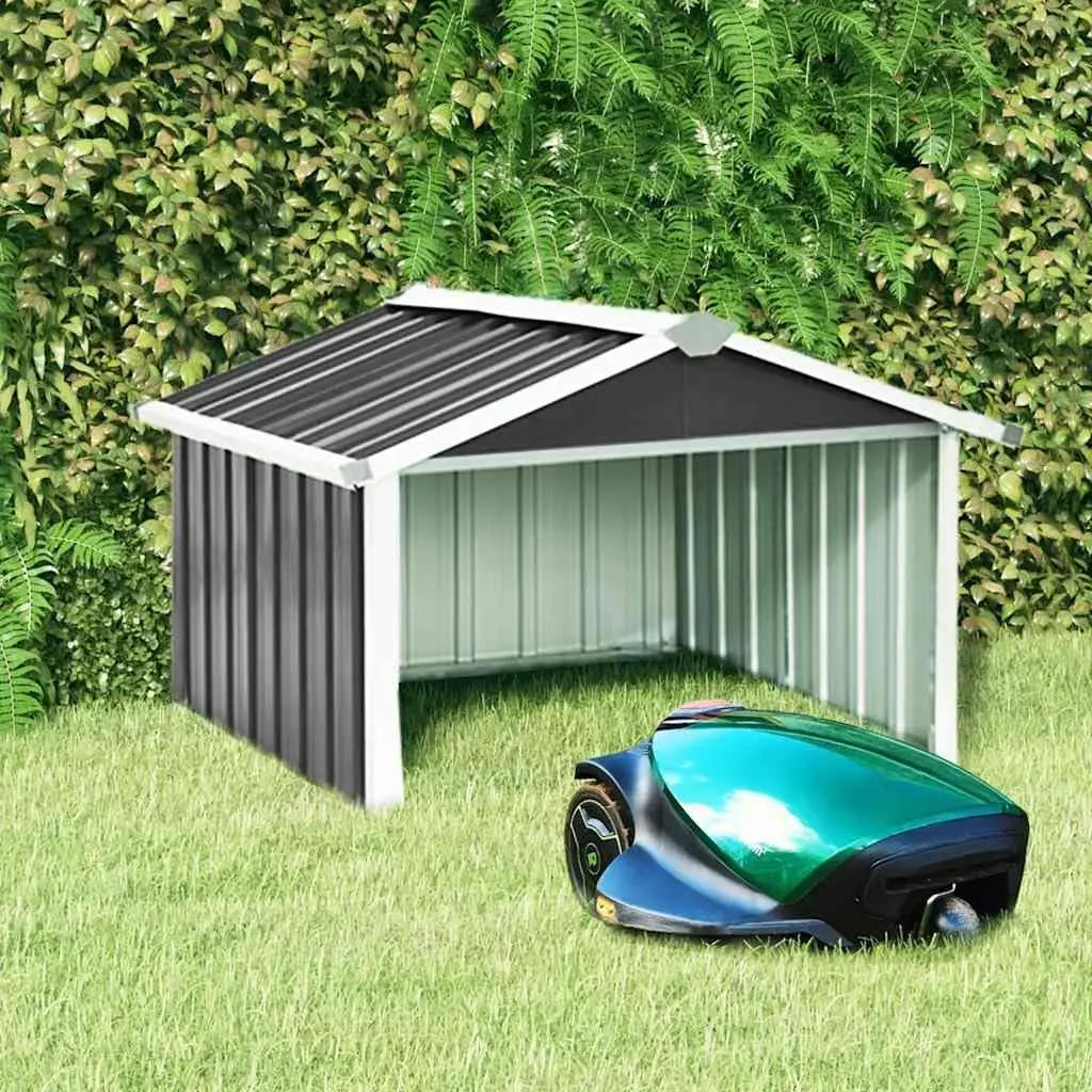 XMSJ Garden Robot Lawnmower Shed Galvanized Steel Garage