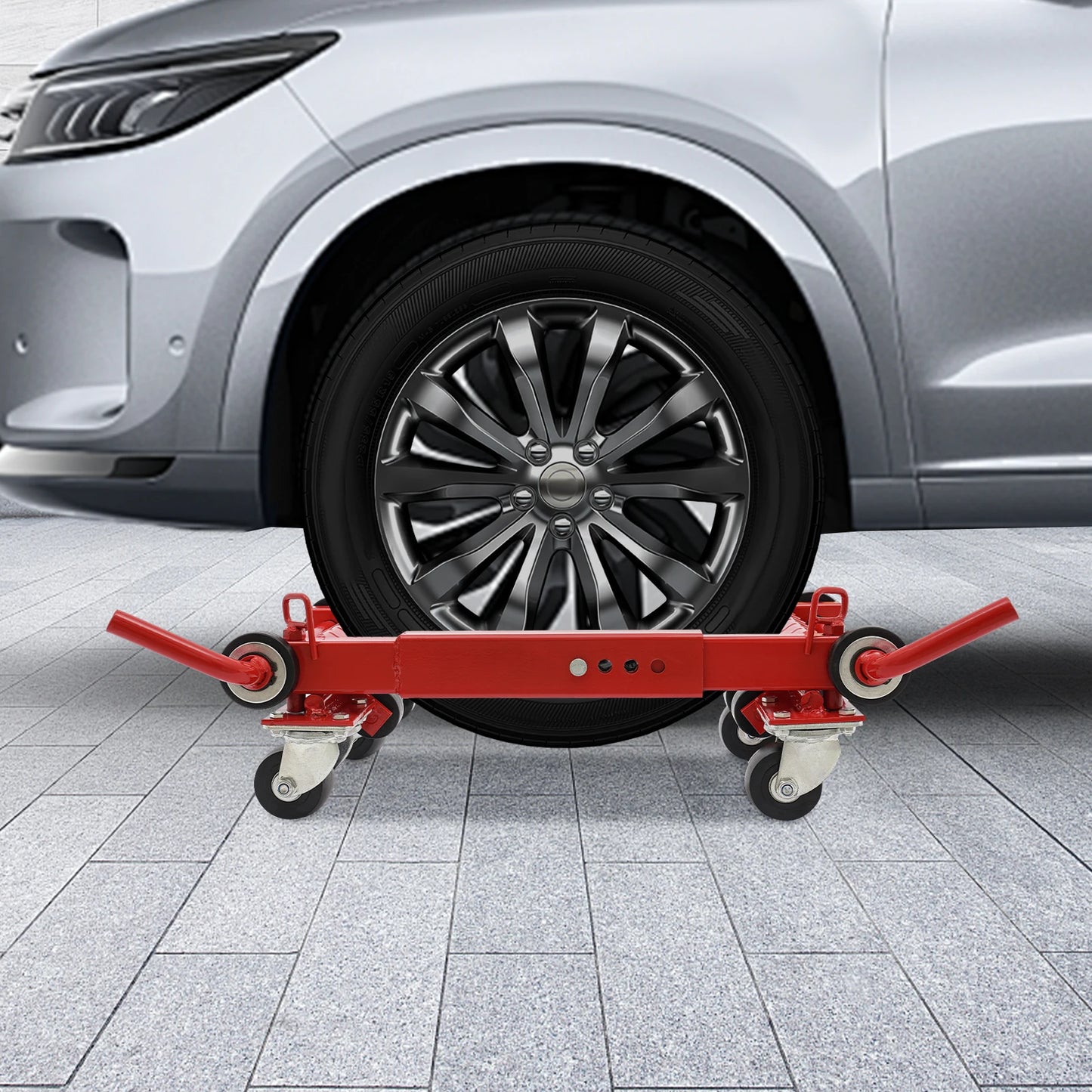 Bymaocar Car Wheel Dolly Lever Type Moving Tool