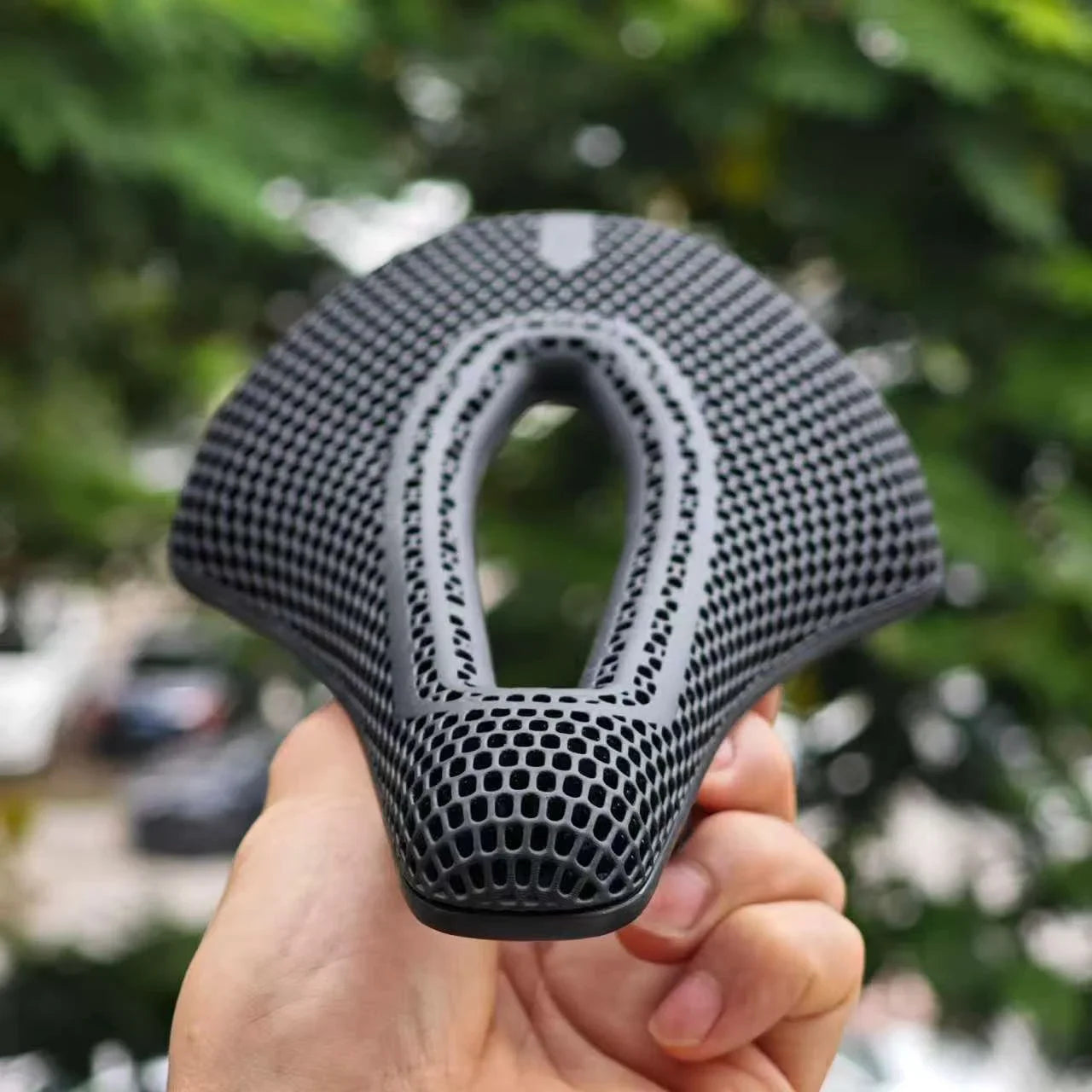 GOLDIX 3D Printed Carbon Bicycle Saddle Ultralight Honeycomb Structure RoadRace