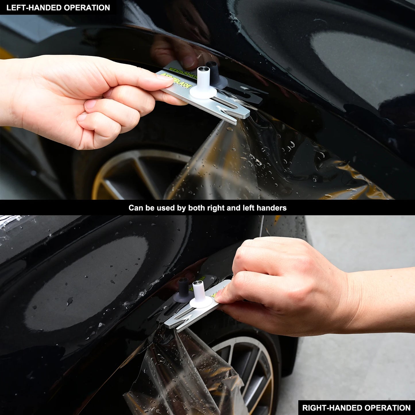 Ehdiss Dual Blade Micro Precision Cutting Tool for Car Carbon Fiber Vinyl Wraps Window Tinting Film Edge Trimming Knife