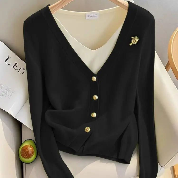 Women Thin Cardigan Sweater Lightweight Knit Outerwear Jacket