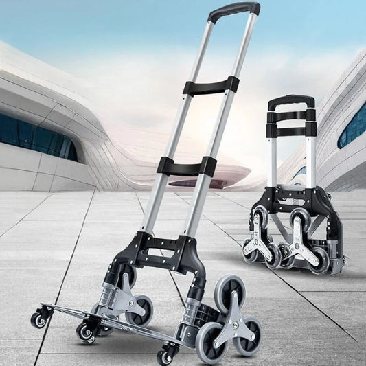 Choice Portable Trolley Cart Aluminum Folding Stair Climber