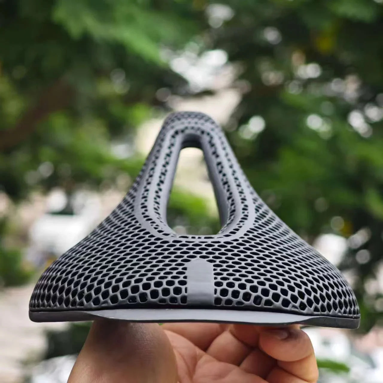 GOLDIX 3D Printed Carbon Bicycle Saddle Ultralight Honeycomb Structure RoadRace