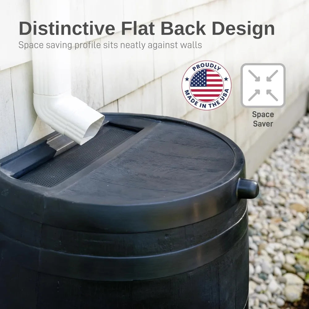 Eco-Friendly Rain Barrel for Sustainable Water Collection