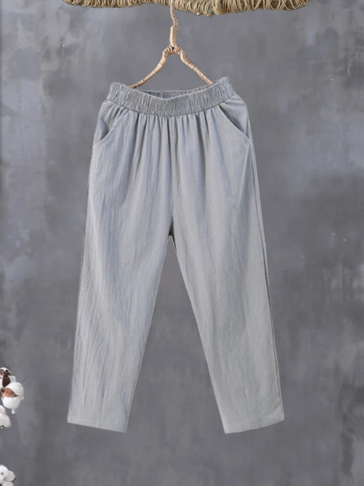 Casual Loose Harem Pants for Women Summer Comfort Wear