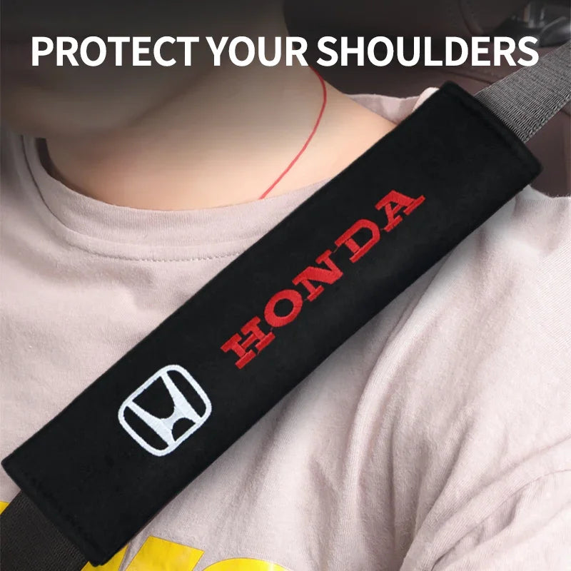Honda Plush Seat Belt Shoulder Cover Pad for Civic CRV Jazz