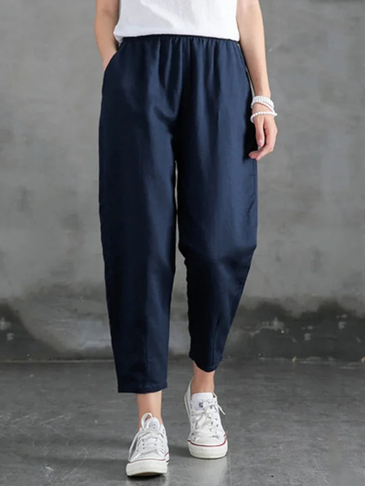 Casual Loose Harem Pants for Women Summer Comfort Wear