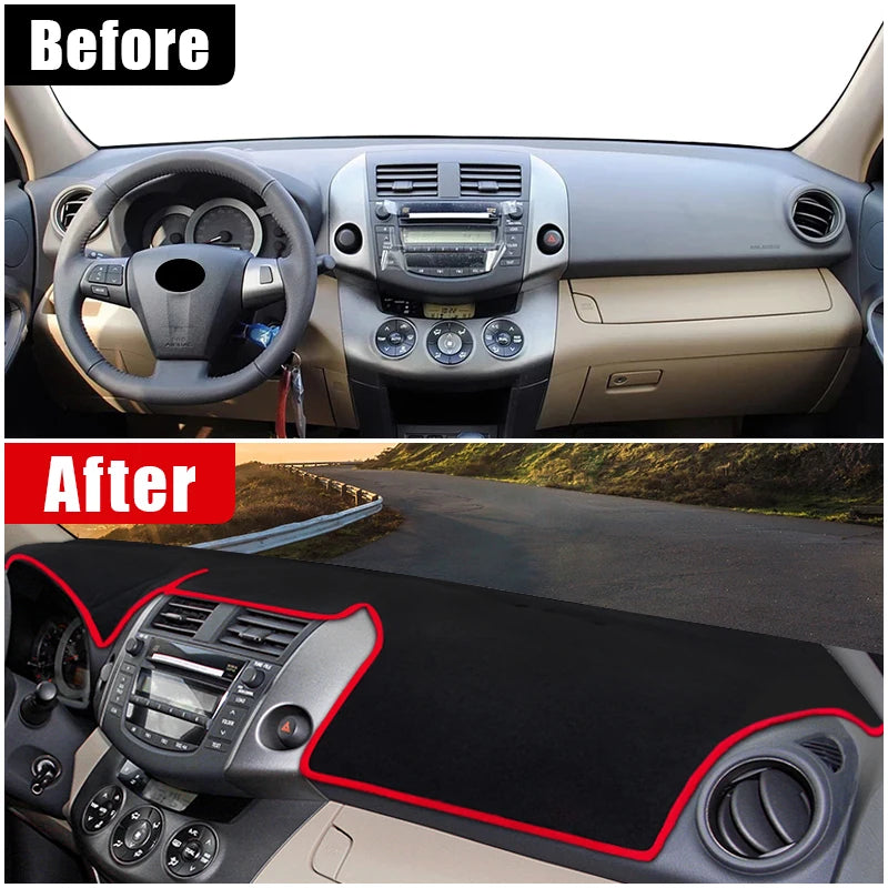 Car Dashboard Anti-UV Light Cover Non-Slip Mat Pad