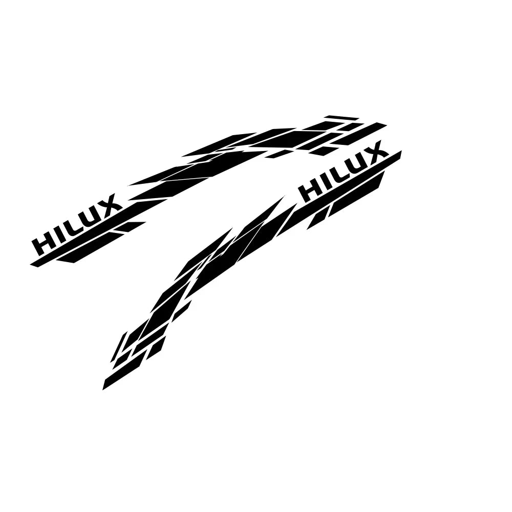 Car Stickers For Toyota Hilux Vigo Revo Rocco Truck Trunk Side Graphics Splash Pickup Sticker Vinyl Decor Auto Accessories