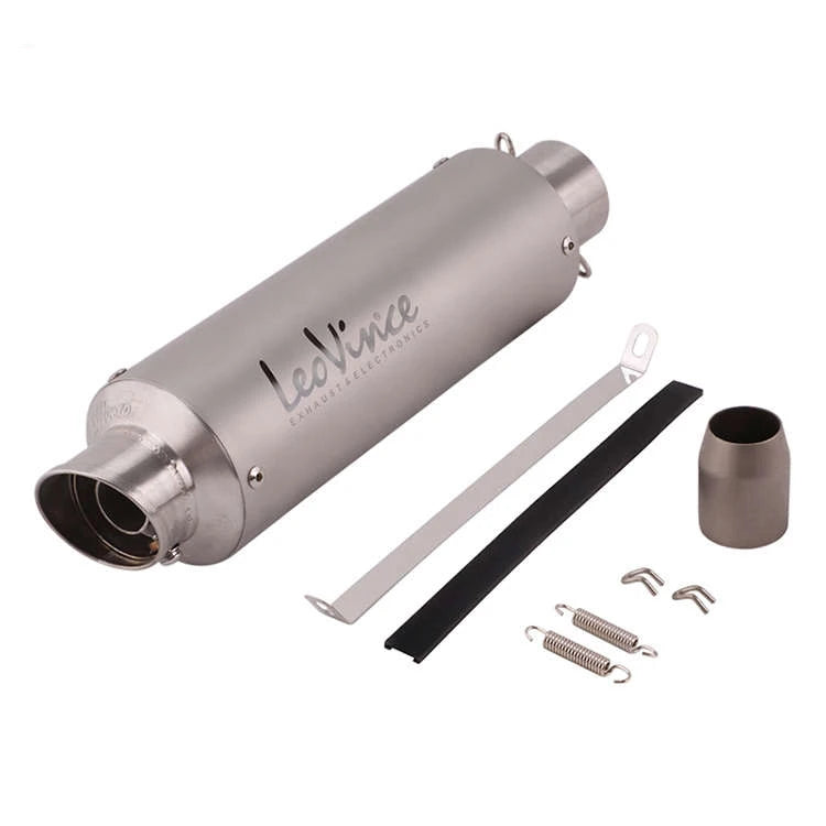 LeoVince EMark Slip On Exhaust Universal Motorcycle Honda