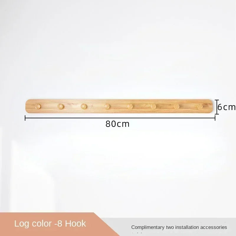 Oeny Multifunctional Coat Rack With Wall Hooks And Shelving