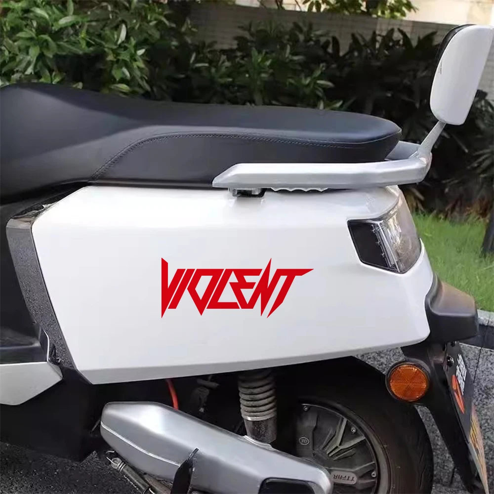 Violent Car Stickers Vinyl Film Front And Rear Windshield Truck Body Sunscreen Decals Drifting Auto Motorcycle Decor Accessories