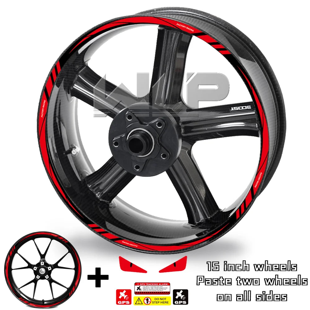 Choice Reflective Motorcycle Wheel Tape Stickers For Ducati