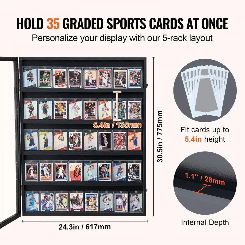 Graded Sports Card Display Case for Baseball and More