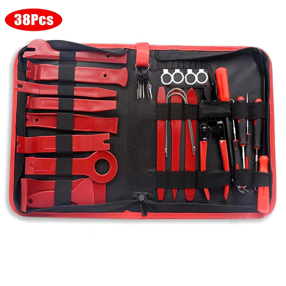 JOIGVFNH 38Pcs Car Trim Removal Tool Set For Door Panel