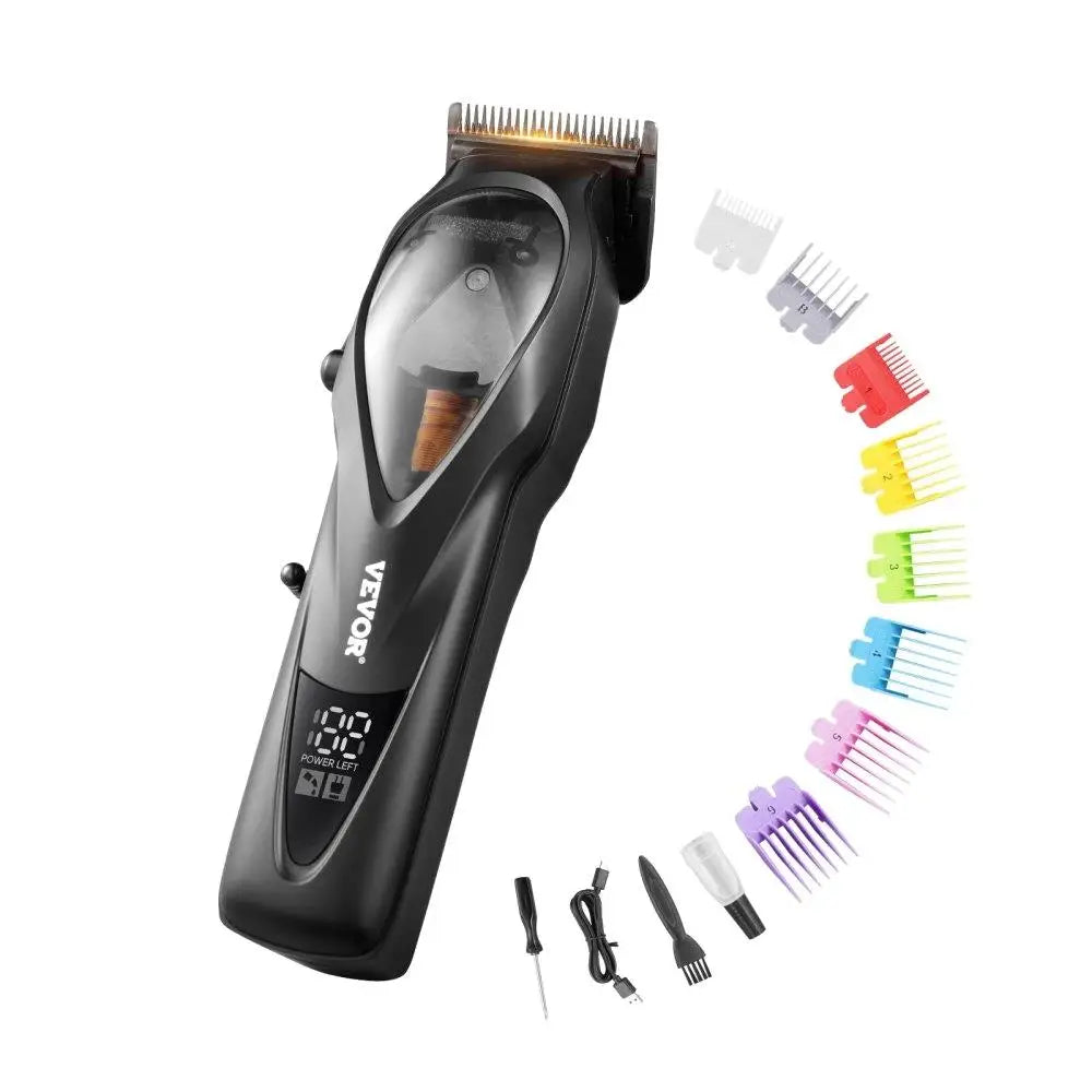 Professional Men's Barber Hair Clipper with Powerful Cutting Performance