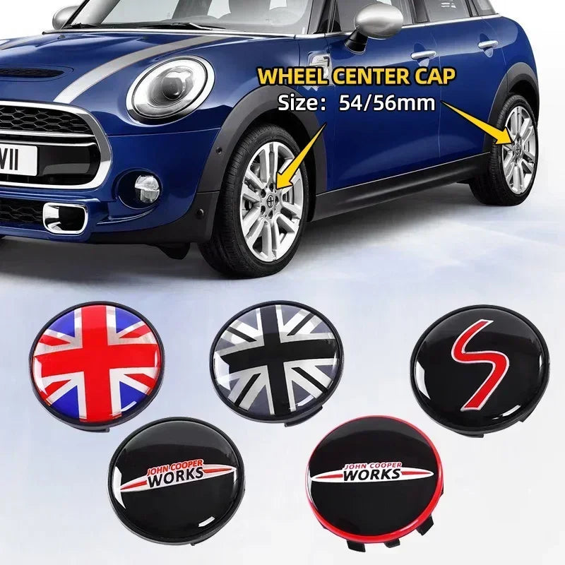 BMW Wheel Hub Center Cap Covers For Mini Cooper S Models