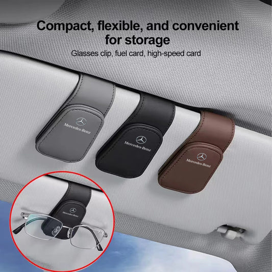 Mercedes-Benz Car Eyeglass Holder Clip Sunglasses Storage