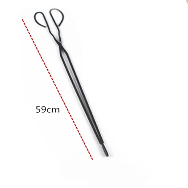 Long Handle BBQ Tongs for Easy Grilling and Cleaning