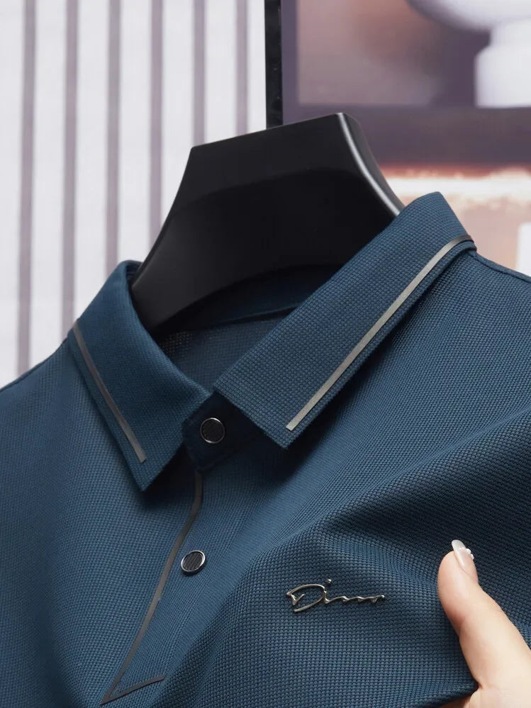 Elitevest Men's Polo Shirt Premium Luxury Cool Fabric