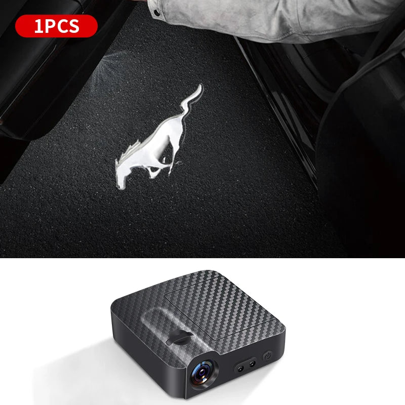 Ford Mustang LED Welcome Lights Ghost Shadow Logo Projector