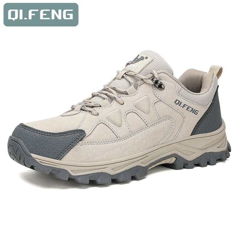 QIFENGCN Unisex Adventure Sneakers Durable Non Slip Hiking Shoes