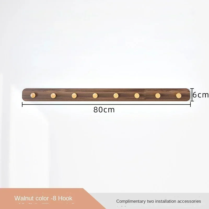 Oeny Multifunctional Coat Rack With Wall Hooks And Shelving