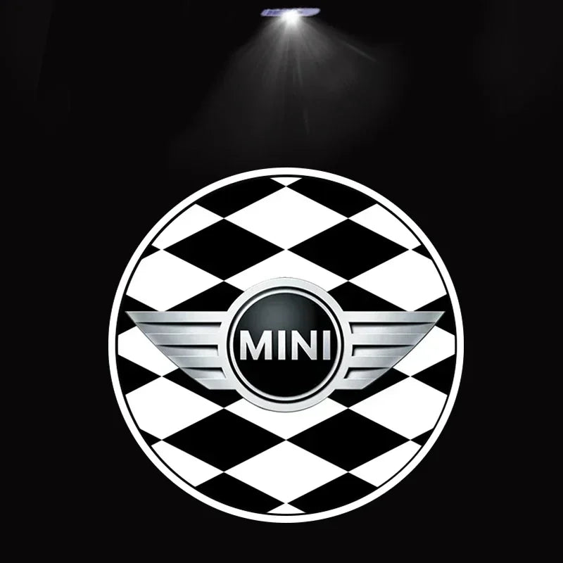 BMW Car LED Door Light Logo Projector For Mini Cooper